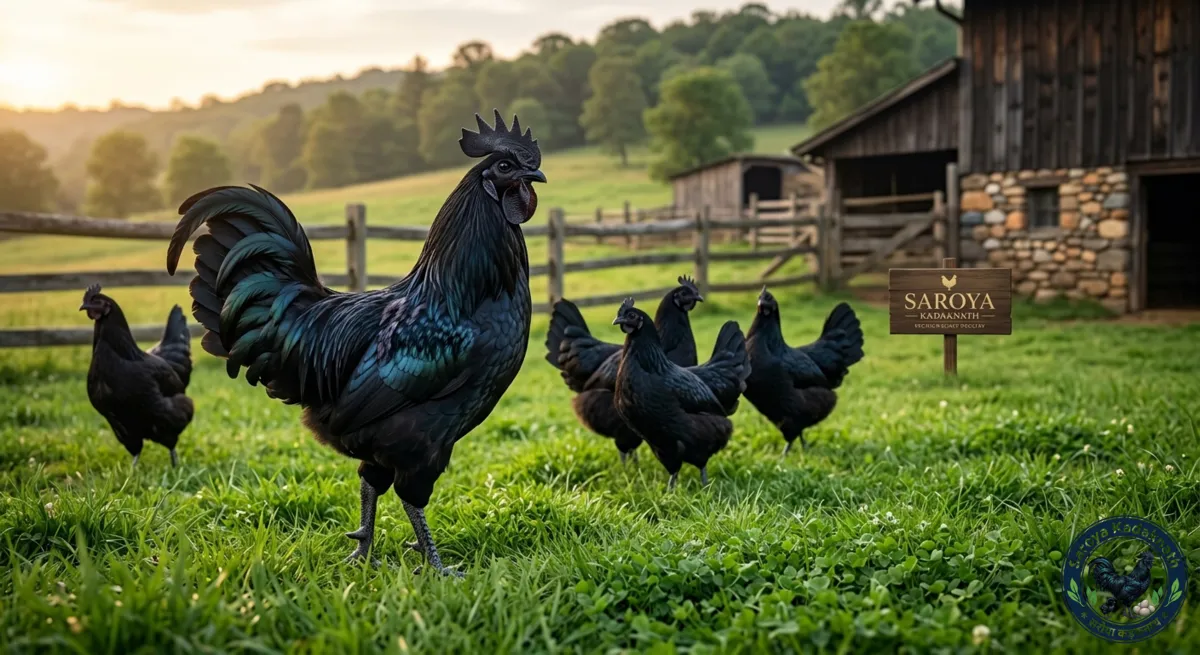 जिंदा कड़कनाथ मुर्गा और मुर्गी - Saroya Kadaknath Farm Sagar